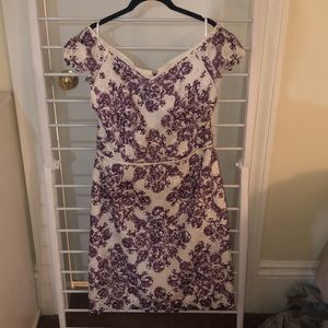 Beautiful WHBM open shoulder dress
